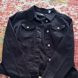 Riders by Lee Women's Black Jean Jacket